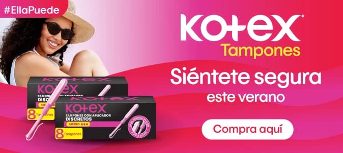 Kotex, ofertas de cuidado personal