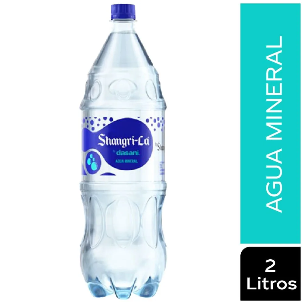 Agua Mineralizada Shangri-La by Dasani – 2 L