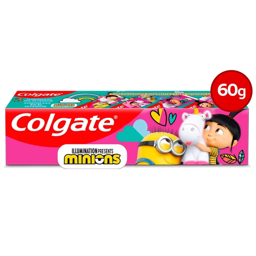 Pasta Dental Colgate Niños Agnes & Fluffy – 60g