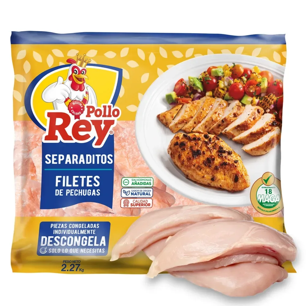 Separaditos Filete de Pechuga Pollo Rey – 5 lb