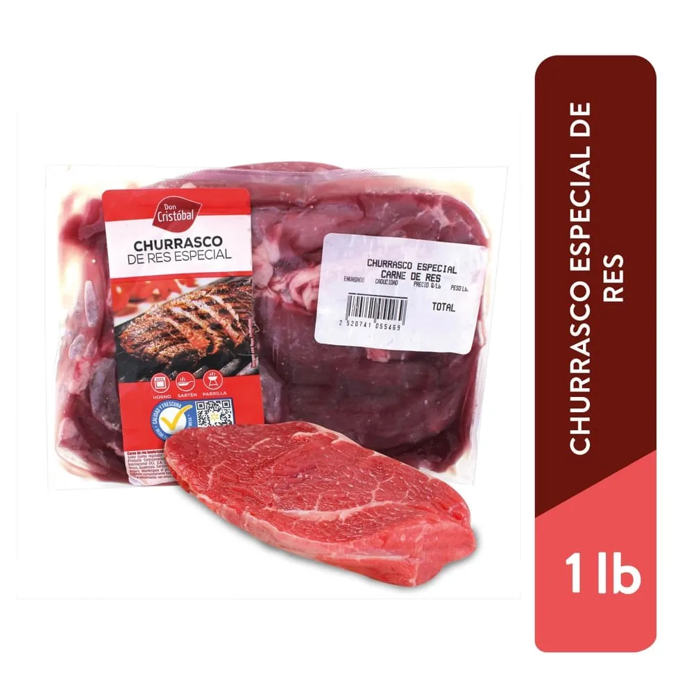 Churrasco de res Don Cristóbal especial – Precio indicado por libra